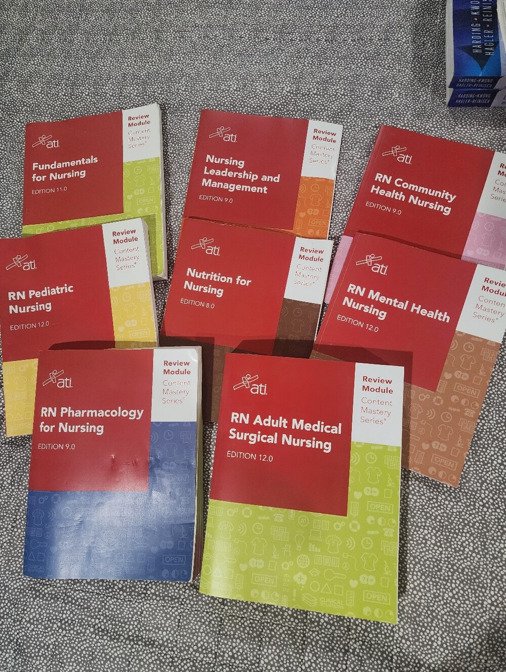ATI Nursing Review Content MASTERY Series Module Full Set Of 8